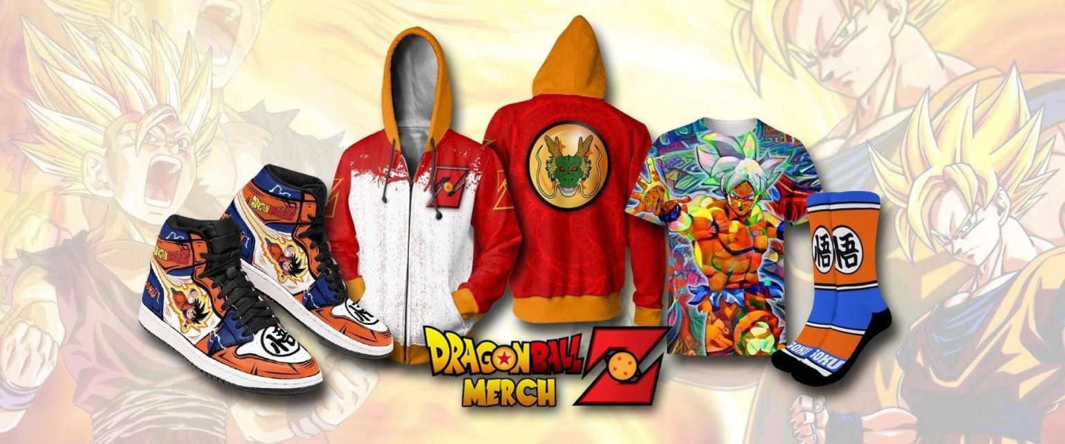 Dragon Ball Z Merch Clothing Official Dragon Ball Z Store