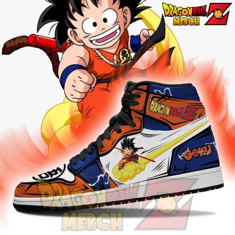 Goku Ultra Instinct Jordan Sneakers No 8 Dragon Ball Z Merch