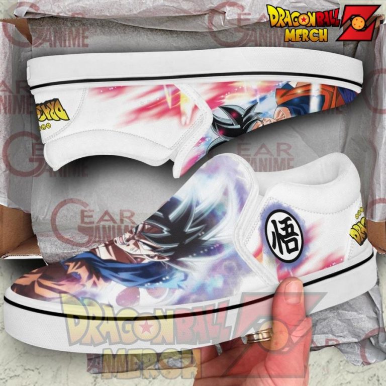 Goku Ultra Instinct Slip On Shoes Dragon Ball Z Store