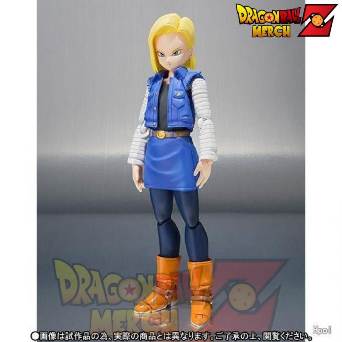 14Cm Dragon Ball Z Android No. 18 Articulated