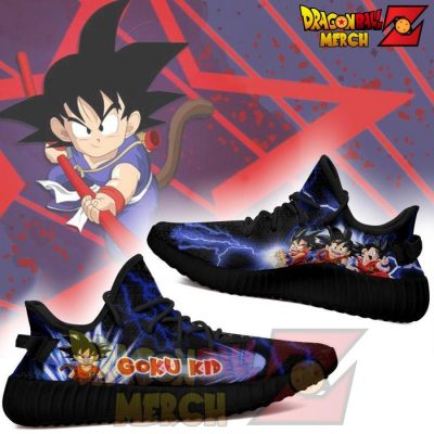 Cute Kid Goku Yeezy Shoes No.5
