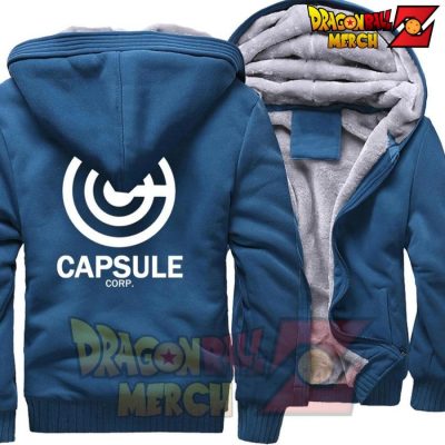 Dbz Capsule Corp Fleece Jacket Blue / S