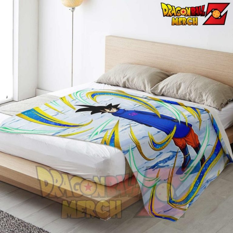 New Goku Micro Fleece Blanket Dragon Ball Z Store
