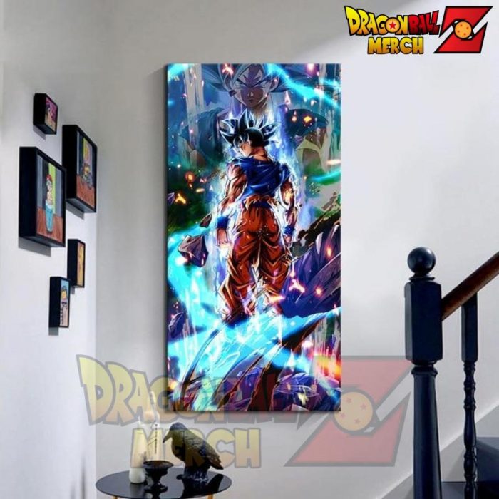 Dbz Poster Abstract Wall Art Oil Painting Canvas 30Cmx60Cm No Framed / A