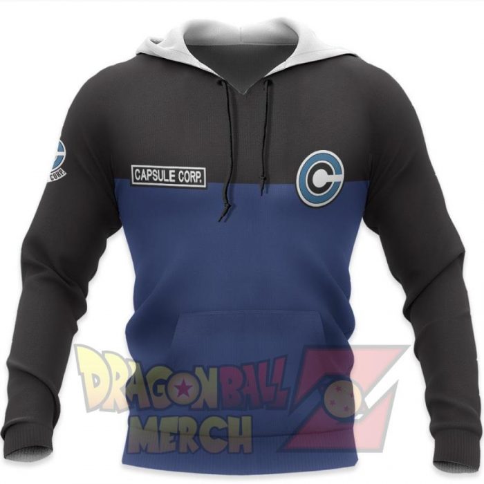 Dragon Ball Capsule Corp Jacket Hoodie / S All Over Printed Shirts