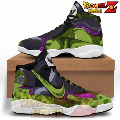 Dragon Ball Cell Jordan 13 Shoes Skill Custom Anime Sneakers Men / Us6 Jd13