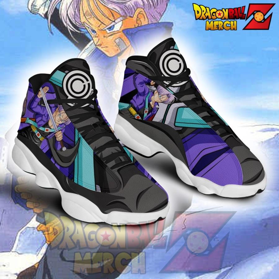 Dragon Ball Future Trunks Jordan 13 Shoes Costume Anime