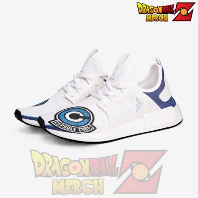 Dragon Ball Z Capsule Corp Custom Nomad Shoes 3 / White Mens
