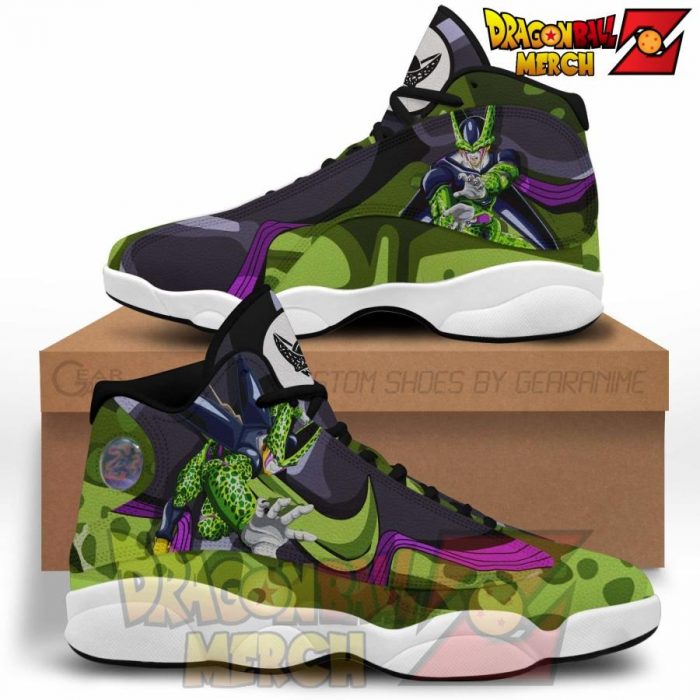 Dragon Ball Z Cell Jordan 13 Shoes Fighting Men / Us6 Jd13 Sneakers