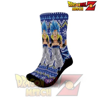 Dragon Ball Z Gogeta Blue Socks Small