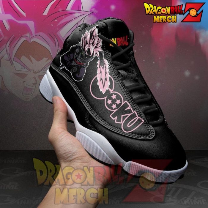 Dragon Ball Z Goku Black Rose Jordan 13 Sneakers Jd13