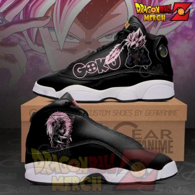 Dragon Ball Z Goku Black Rose Jordan 13 Sneakers Men / Us6 Jd13