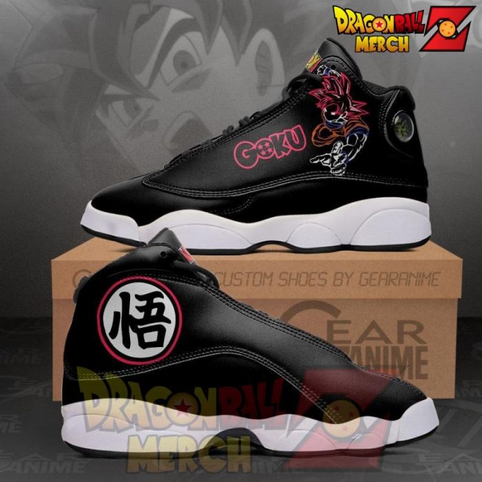Dragon Ball Z Goku God Jordan 13 Sneakers Men / Us6 Jd13