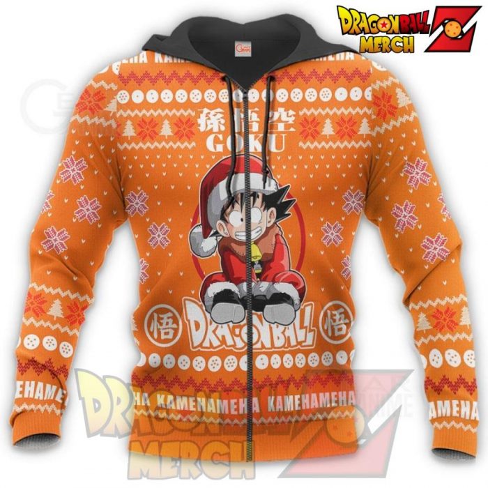 Dragon Ball Z Goku Kid Ugly Christmas Sweater All Over Printed Shirts