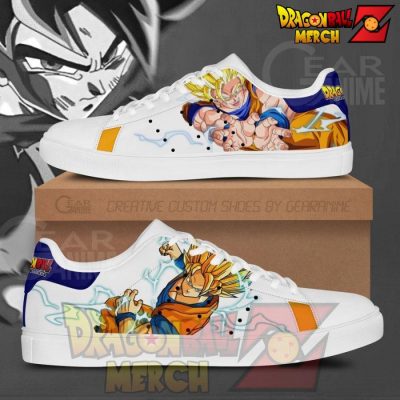 Dragon Ball Z Goku Super Saiyan Skate Shoes Men / Us6