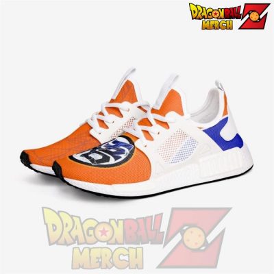 Dragon Ball Z Goku Training Go Symbol Custom Nomad Shoes 3 / White Mens