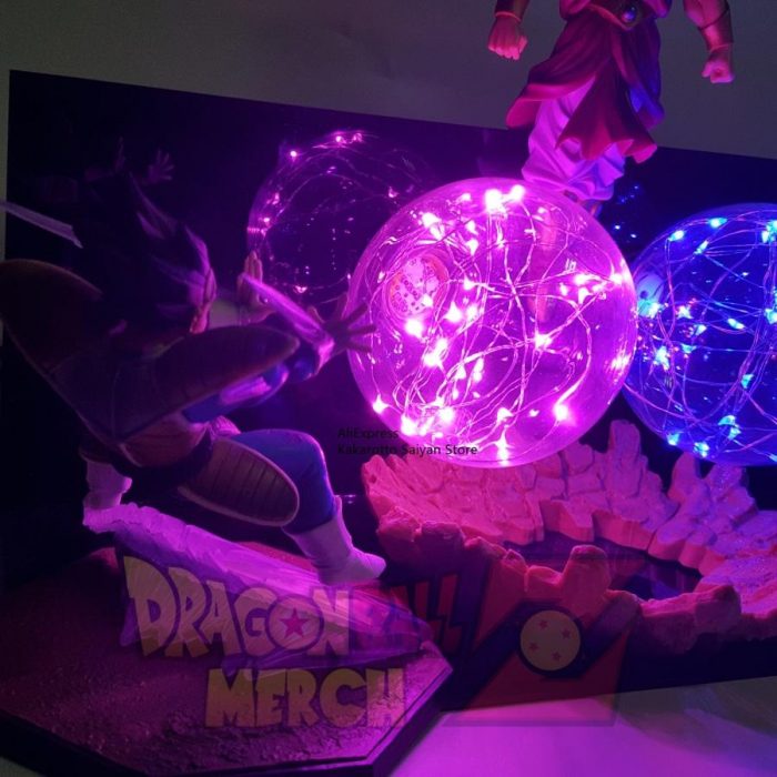 Dragon Ball Z Goku Vegeta Vs Broly Led Lamp