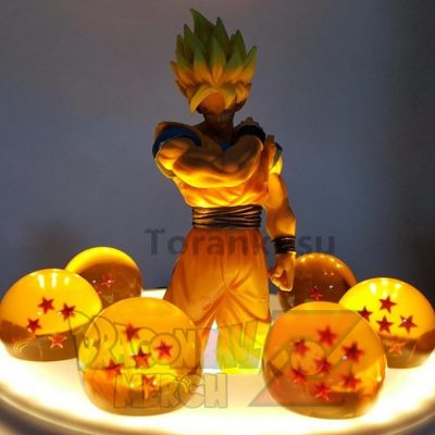 Dragon Ball Z Son Goku Crystal Balls Led Lamp Set