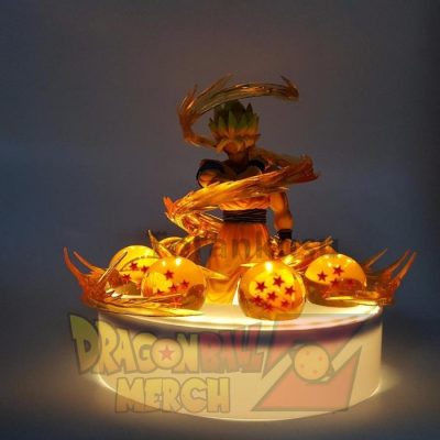 Dragon Ball Z Son Goku Crystal Balls Led Lamp Set