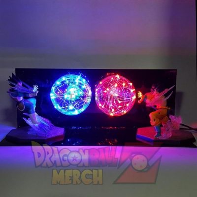 Dragon Ball Z Son Goku Vs Vegeta Led Lighting Lamp