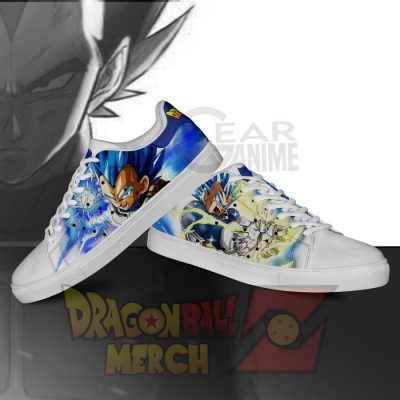 Dragon Ball Z Vegeta Blue Skate Shoes