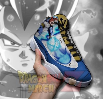 Dragon Ball Z Vegeta Saiyan Blue Jordan 13 Sneakers Jd13