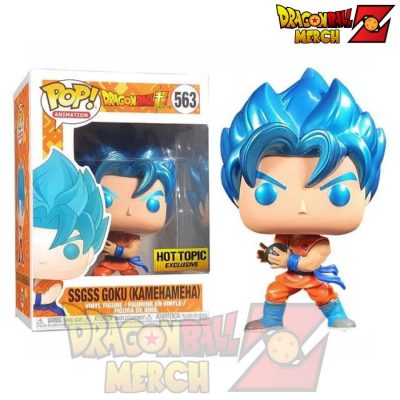 Funko Pop!! Dragon Ball 563# Ssgss Goku Blue Kamehameha
