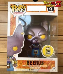 beerus 120 funko pop