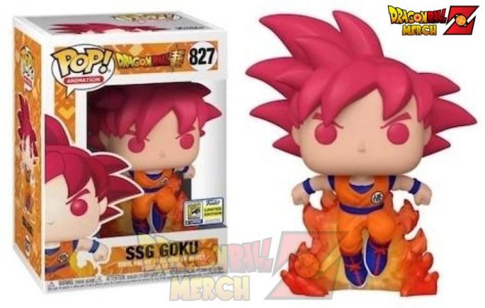 Funko Pop!! Dragon Ball Z Goku God #827