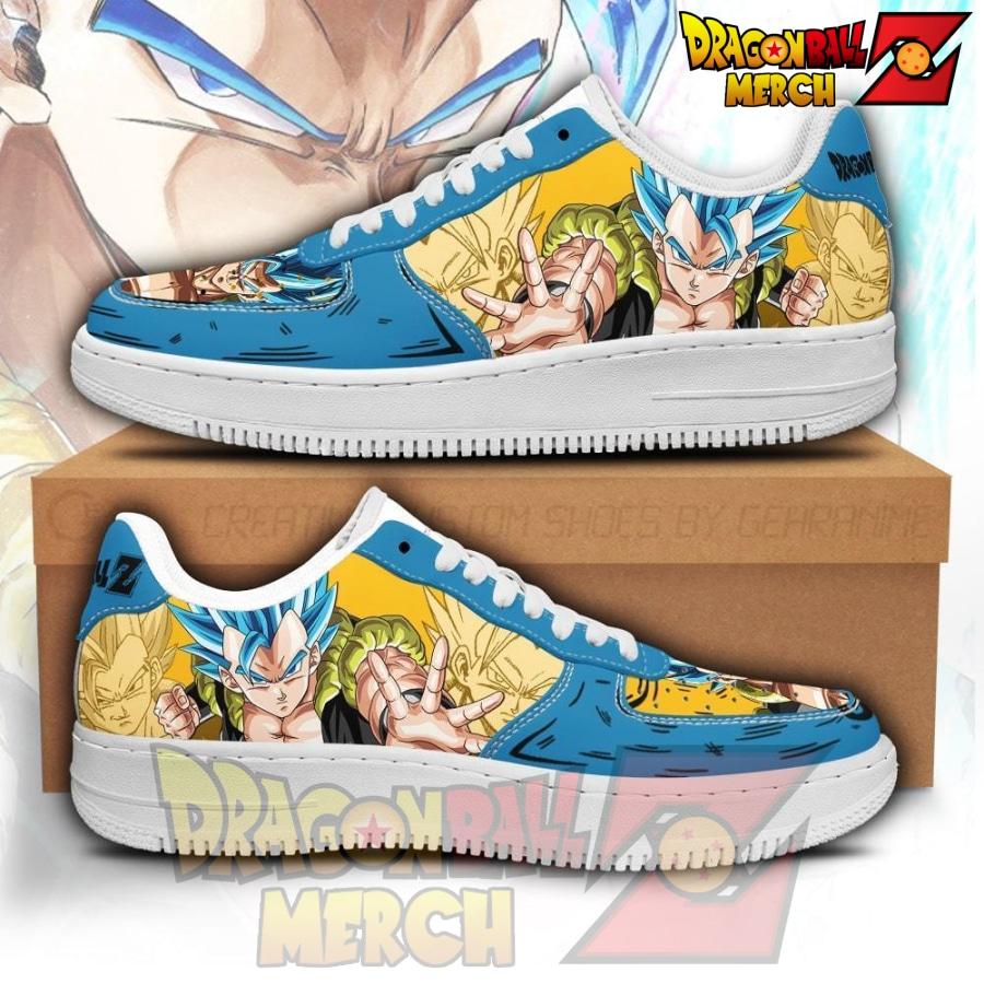 Gogeta Sneakers Galaxy Dragon Ball Z Anime Custom Shoes - M322-1