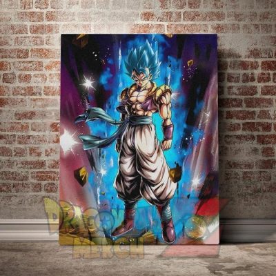 Gogeta Blue Canvas Poster Painting