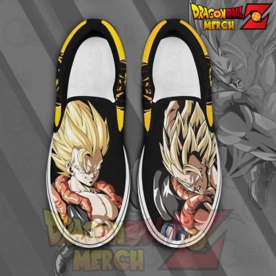 Gogeta Slip-On Shoes Dragon Ball Custom Anime Pn11 Men / Us6 Slip-On