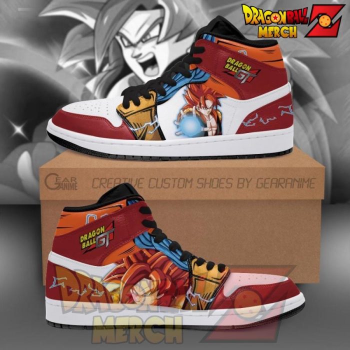 Gogeta Super Saiyan 4 Jordan Sneakers Dragon Ball Gt Shoes Men / Us6.5 Jd