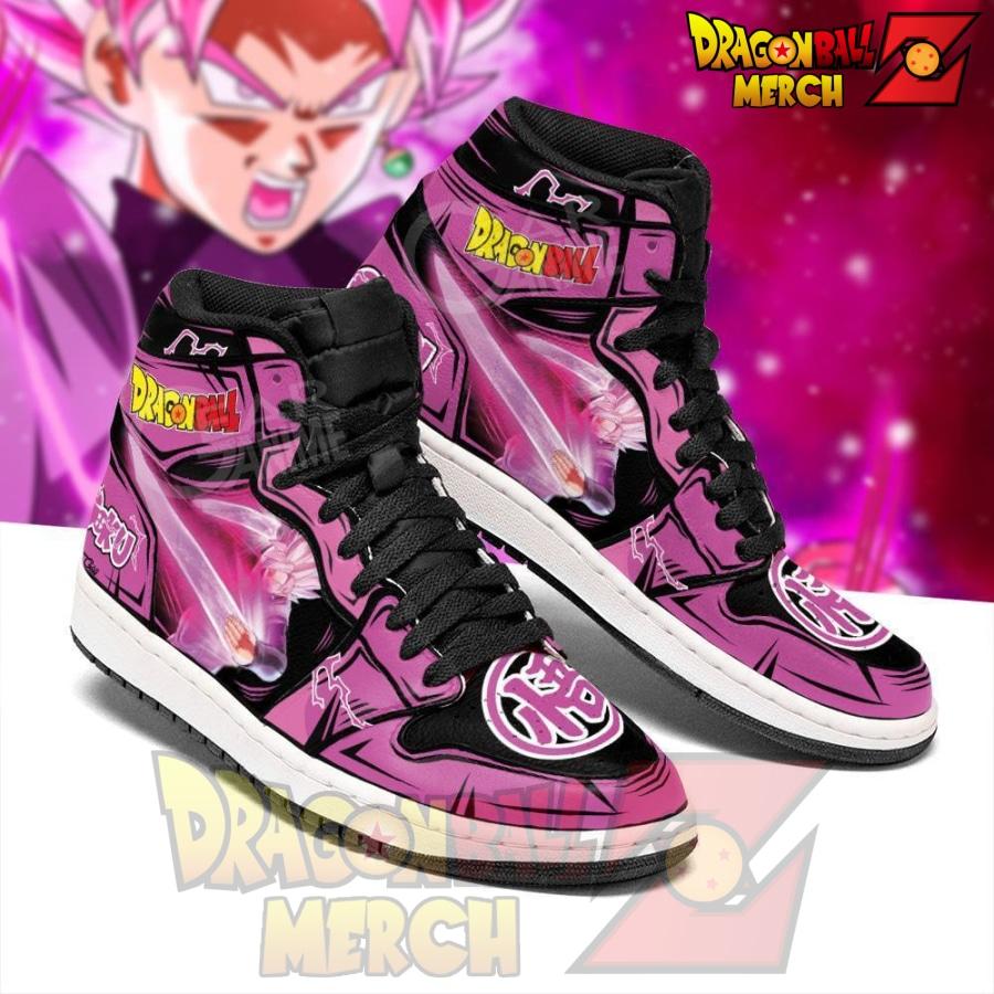 Goku Black Rose Jordan Sneakers  - Dragon Ball Z Store