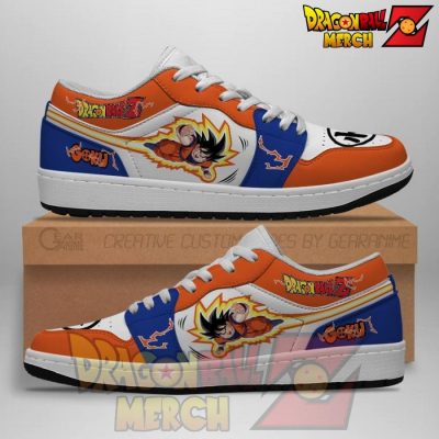 Goku Low Sneakers Dragon Ball Supers Anime Shoes Fan Gift Idea Mn07 Men / Us6.5