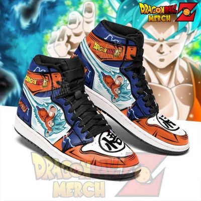 Goku Saiyan Blue Jordan Sneakers Leather No.2 Men / Us6.5 Jd
