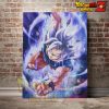 Goku Ultra Instinct Canvas Painting Decor Wall Art