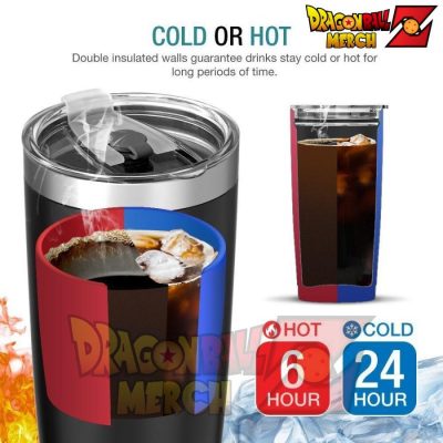 Goku Ultra Instinct Dragon Ball Super Tumbler - Perfect Gift Stainless Traveling Mugs Tumbler