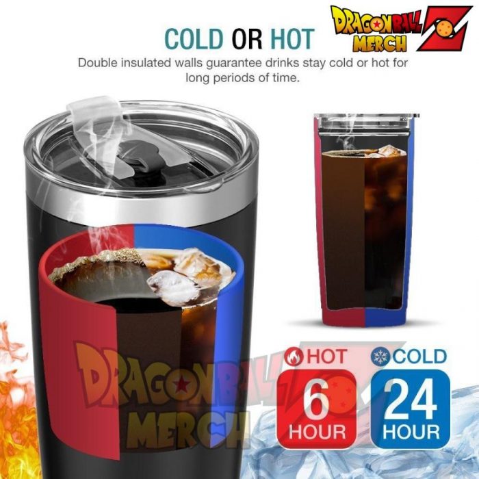 Goku Ultra Instinct Dragon Ball Super Tumbler - Perfect Gift Stainless Traveling Mugs Tumbler