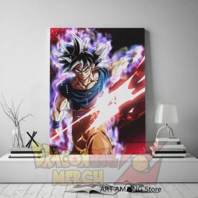 Goku Ultra Instinct Poster Canvas