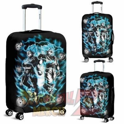 Goku Vegeta Blue Luggage Covers Luggage Covers