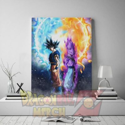 Goku Vs Beerus Canvas Painting