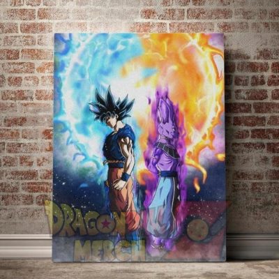 Goku Vs Beerus Canvas Painting