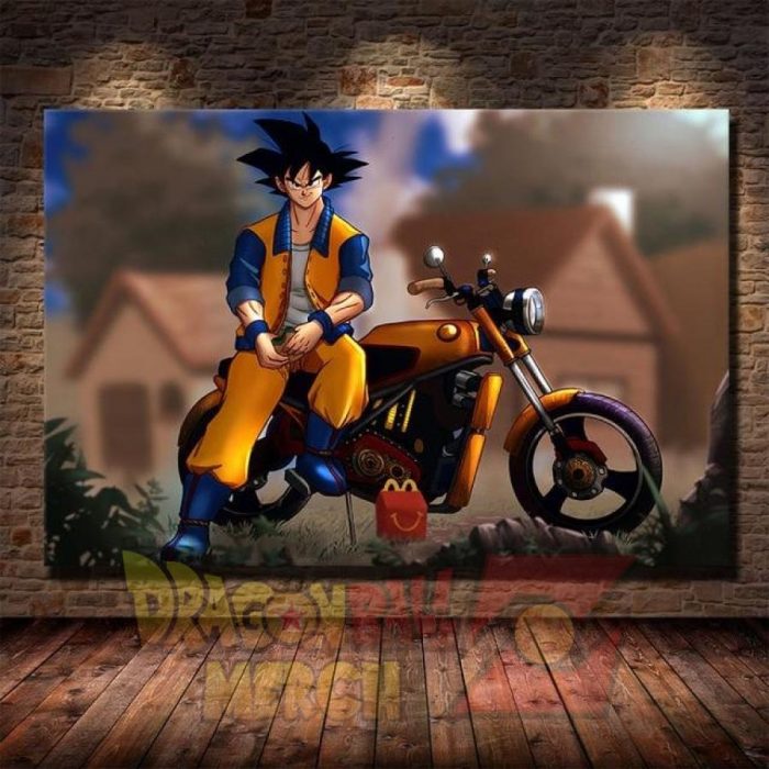 Home Decor Prints Goku Painting Nordic Style 2021 20X30Cm No Framed / Yf306-3