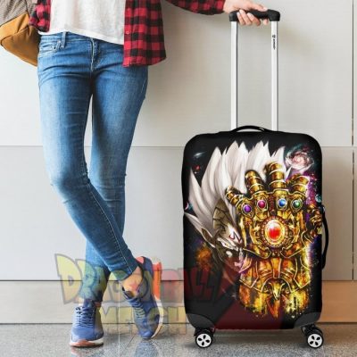 Majin Vegeta Ultra Instinct With Infinity Gauntlet Luggage Covers Luggage Covers