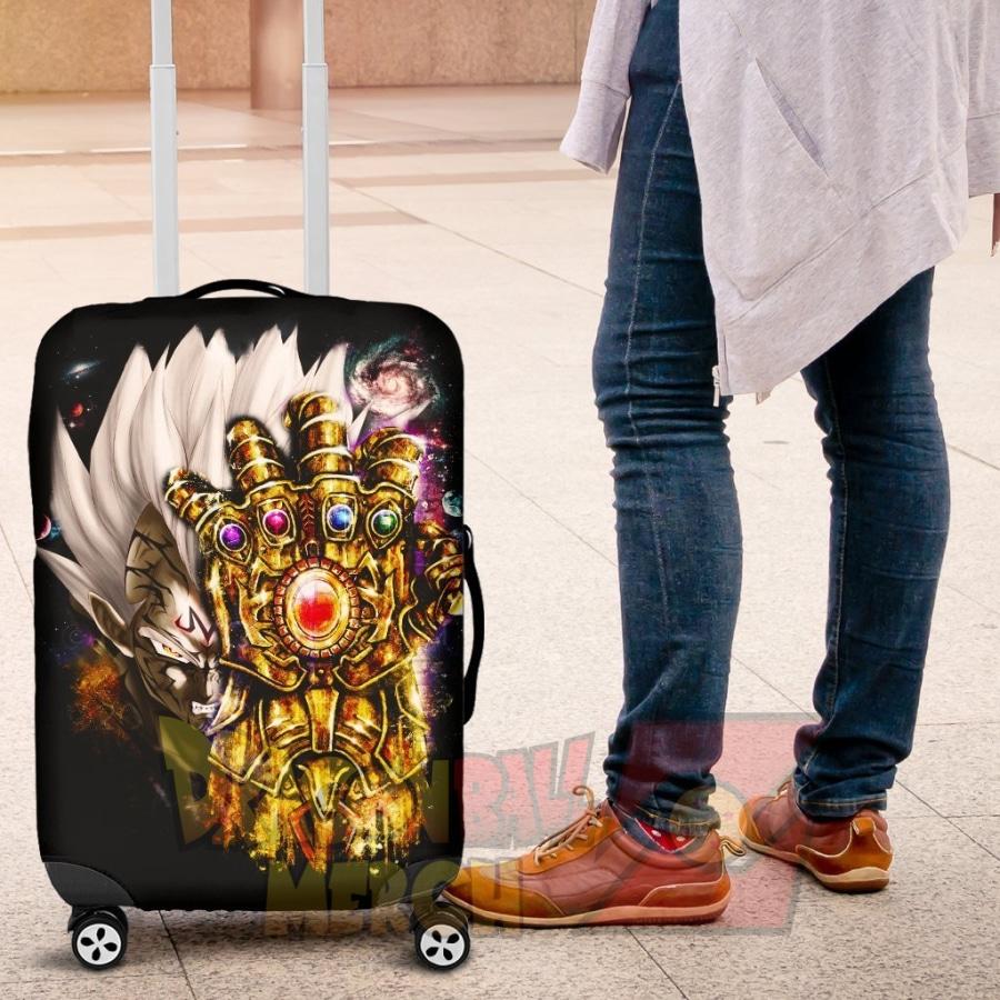 Majin Vegeta Ultra Instinct With Infinity Gauntlet Luggage Covers - Dragon  Ball Z Store