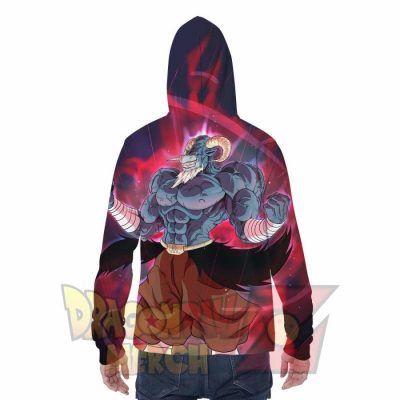 Moro Power Hoodie With Face Mask Fashion - Aop