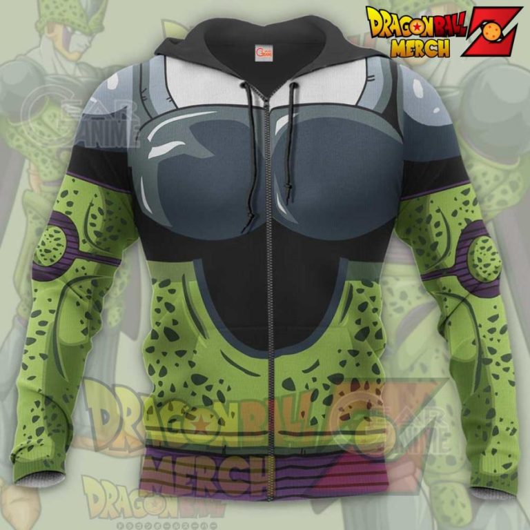 Perfect Cell Dragon Ball Costume Anime Hoodie Shirt Dragon Ball Z Store