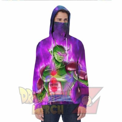 Piccolo Hoodie With Face Mask S Fashion - Aop