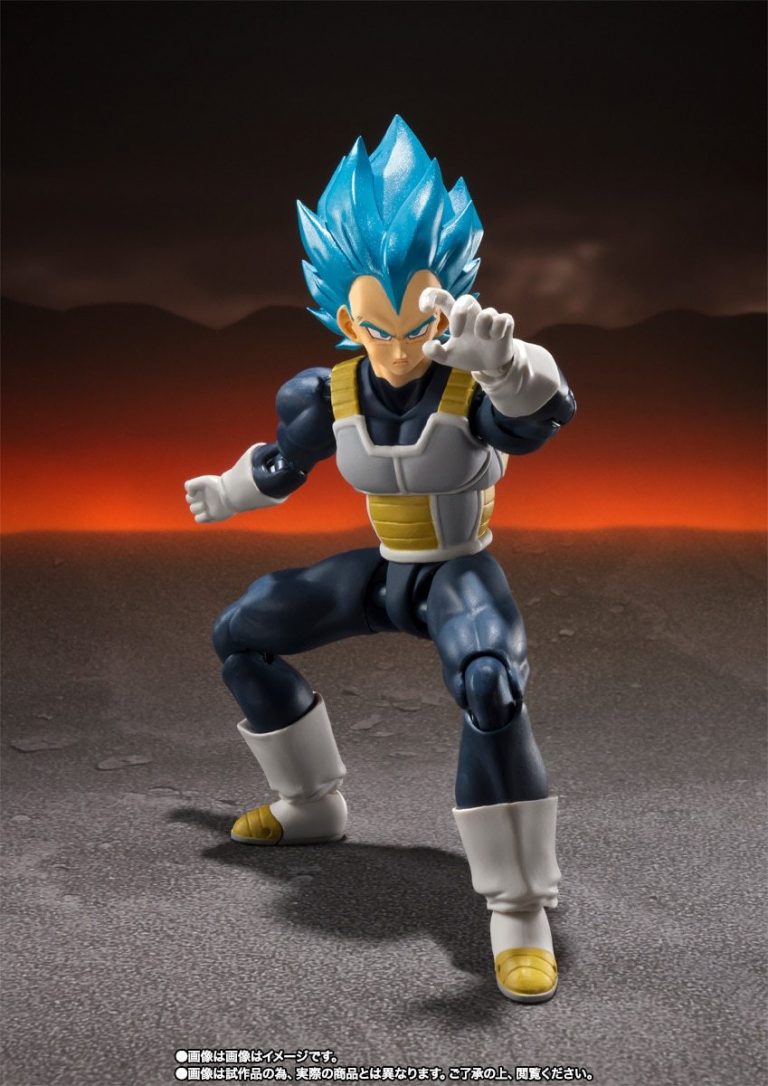 150mm Dragon Ball Z Vegeta Blue Evolution PVC Action Figures Dragon